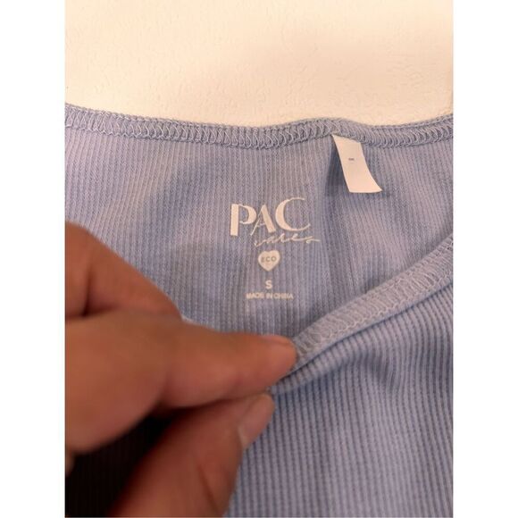 PAC Sun Eco Cropped Tank Top | Size Small | Lavender Purple - Picture 3 of 5